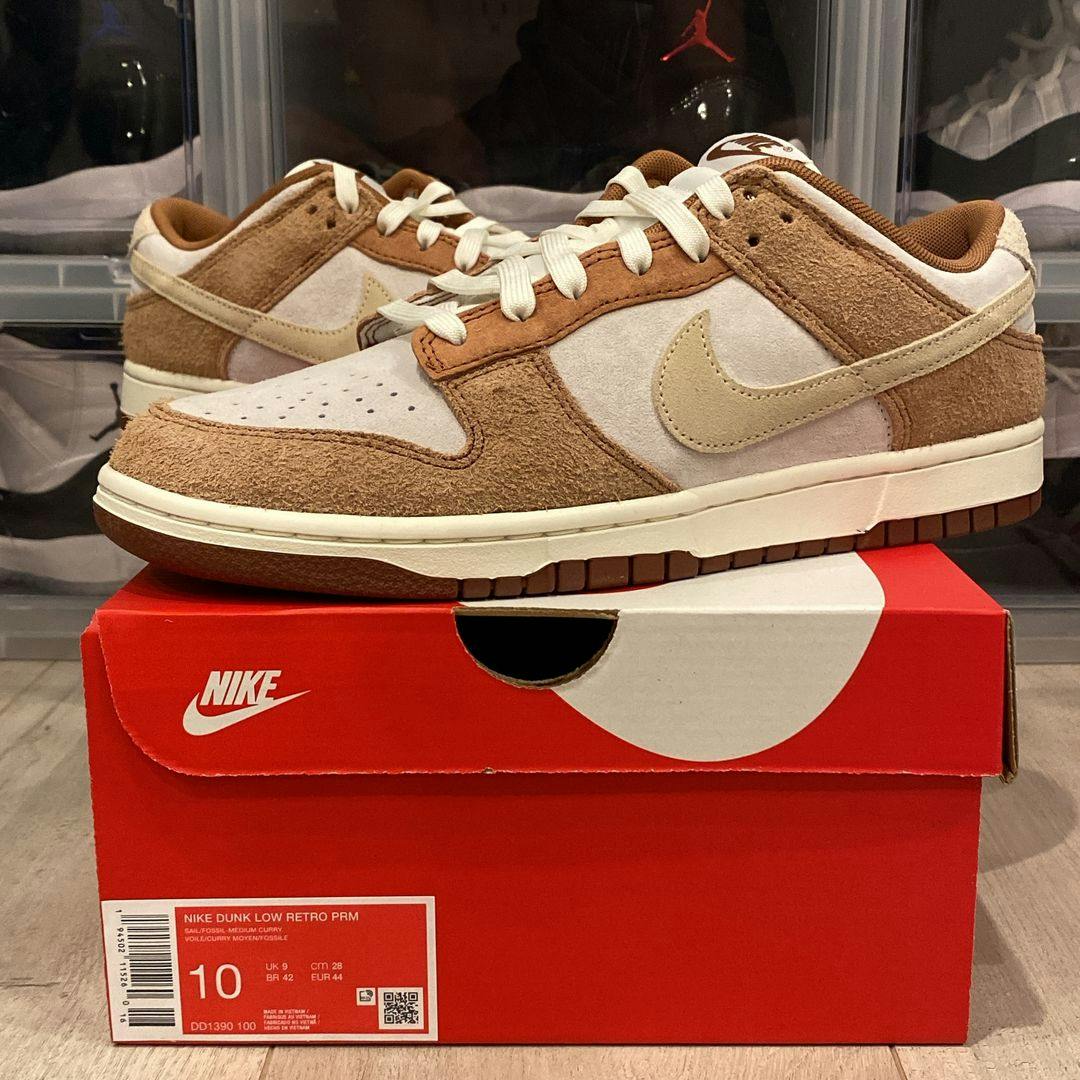 Nike Dunk Low Premium 'Medium Curry' DD1390-100 Nike Dunk Low Premium 'Medium Curry' DD1390-100